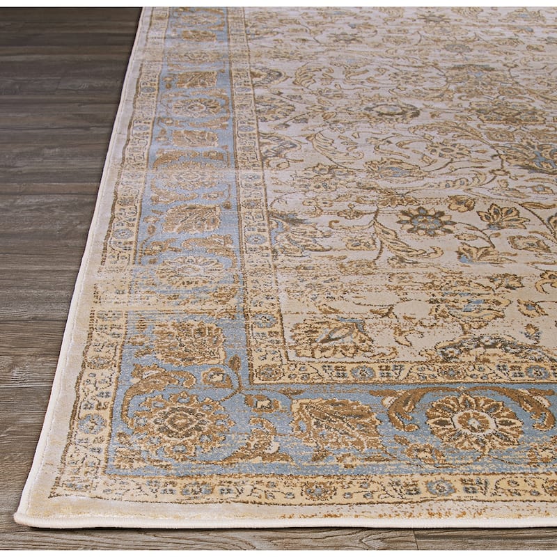 Couristan Zahara Embellished Blossom Area Rug