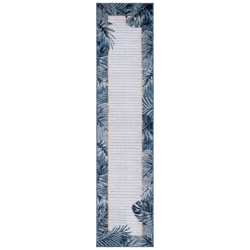 SAFAVIEH Cabana Raluca Indoor/ Outdoor Tropical Border Rug