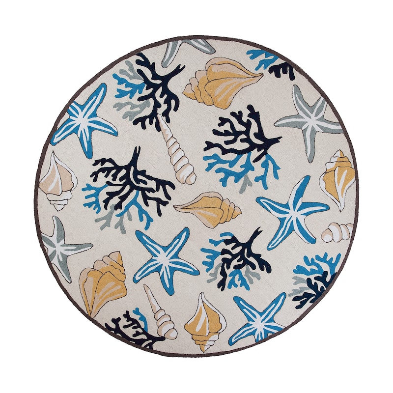 Domani Mohana Ivory Seashell Rug