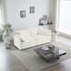 Option White 2-Seater Sofa