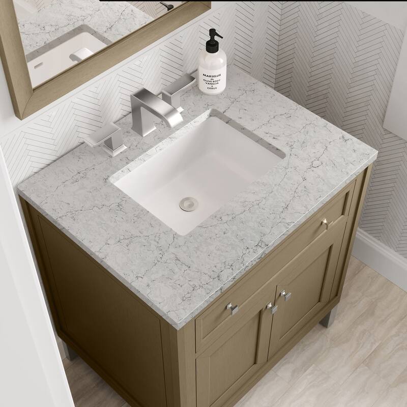 James Martin Vanities 503-V30-3EJP Chicago 30" Free Standing Single