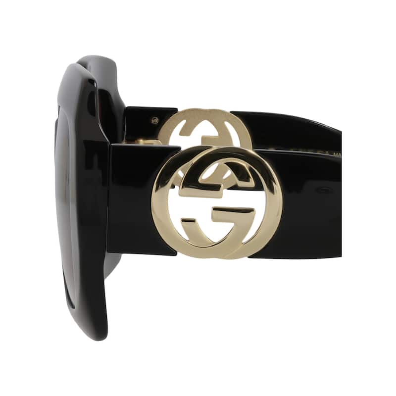 Gucci Square-Frame Injection Sunglasses
