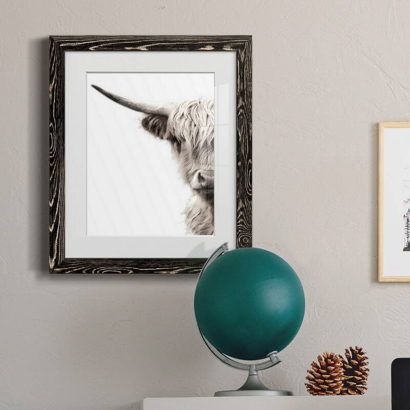 Highland Cattle-Premium Framed Print - Ready to Hang