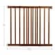 preview thumbnail 3 of 11, Walk-Thru 32" Top of Stairs Baby Gate