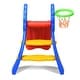 preview thumbnail 5 of 6, Costway Children Kids Toddlers Folding Slide with Bask - Red, Blue, Yellow