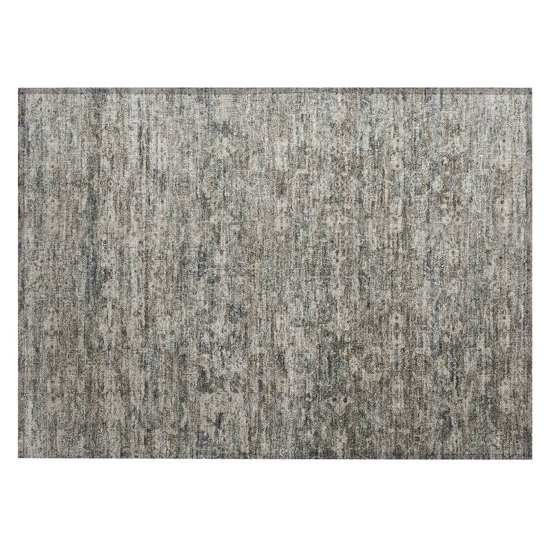 Machine Washable Indoor/ Outdoor Traditional Harmony Chantille Rug