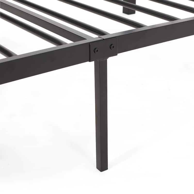 Bouvardia Contemporary Iron Bed Frame by Christopher Knight Home