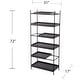 preview thumbnail 6 of 4, SEI Furniture Demille Contemporary Black Wood Etagere