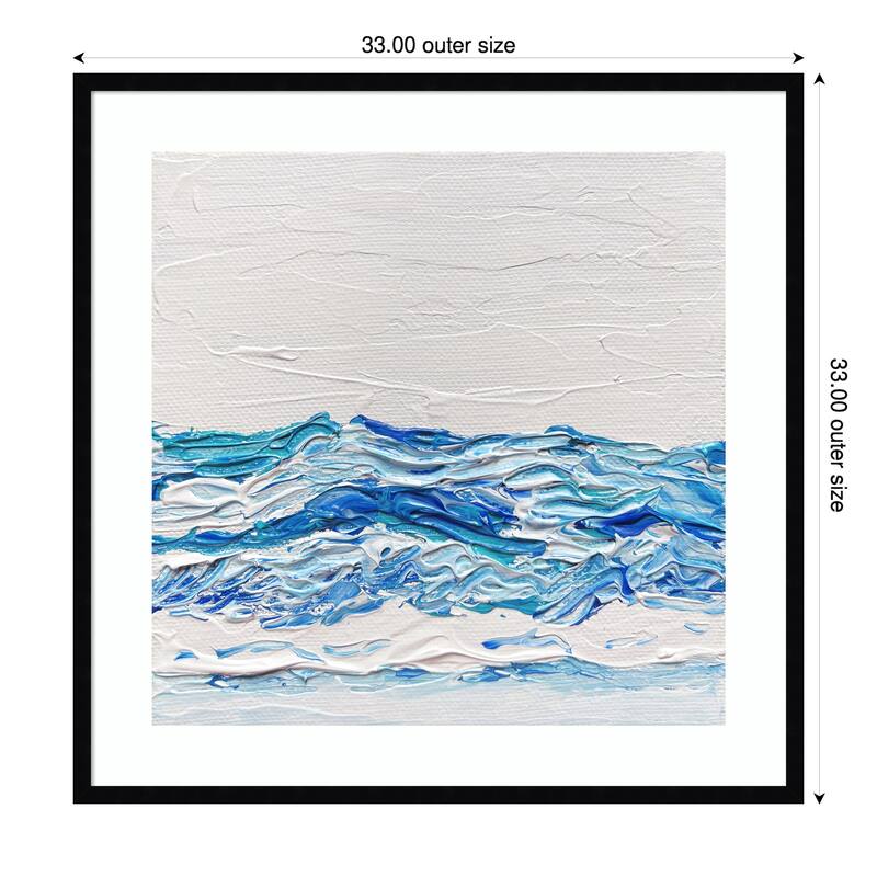 Misty Morning by Pauline Wegman Wood Framed Wall Art Print - Black