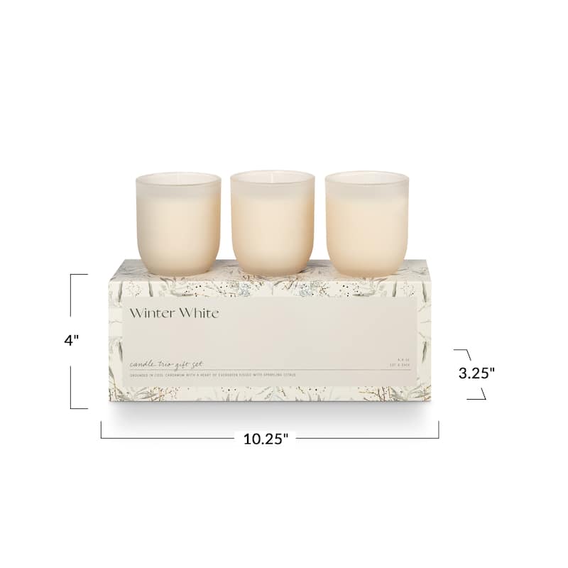 ILLUME Noble Holiday Winter White Candle