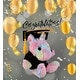 preview thumbnail 5 of 4, DolliBu Rainbow Unicorn Graduation Plush Toy with Gown and Cap - 10 inches