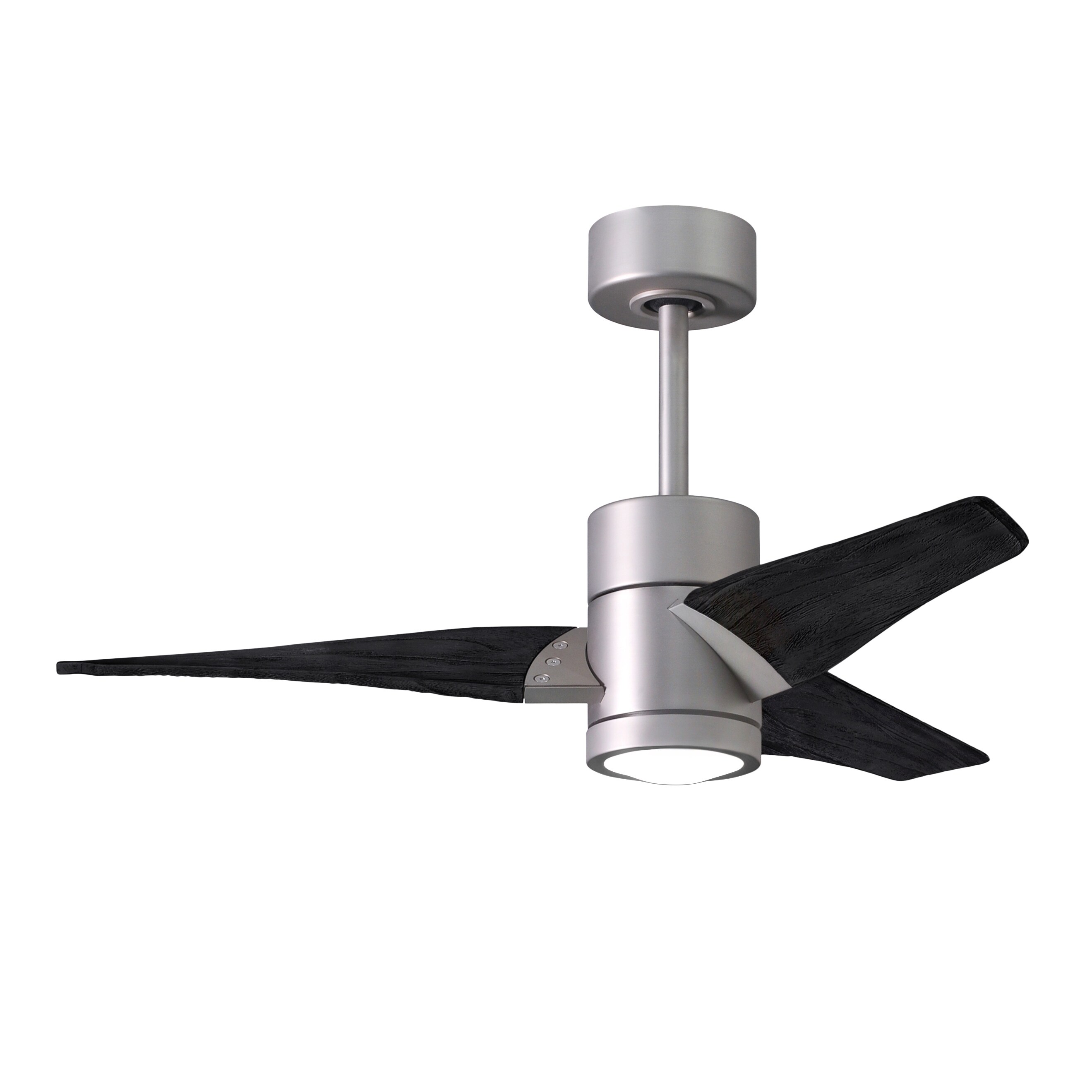 Matthews Fan Super Janet 42 Inch Brushed Nickel Ceiling Fan With Led Light Kit Overstock 31284004