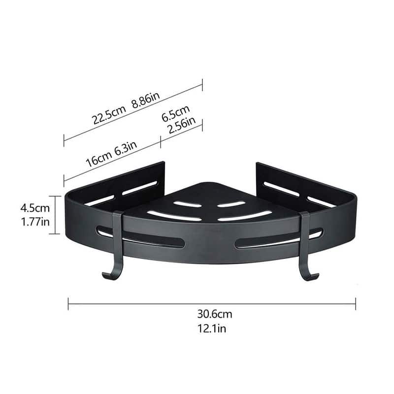 Adhesive Corner Shelf