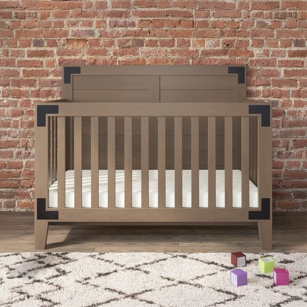 slide 2 of 17, Child Craft Lucas 4-in-1 Convertible Baby Crib Dusty Heather