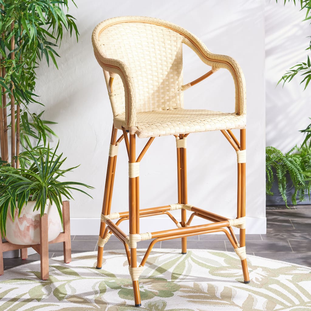 SAFAVIEH xiomara 30-inch Bar Stool - 23Wx26Dx47H