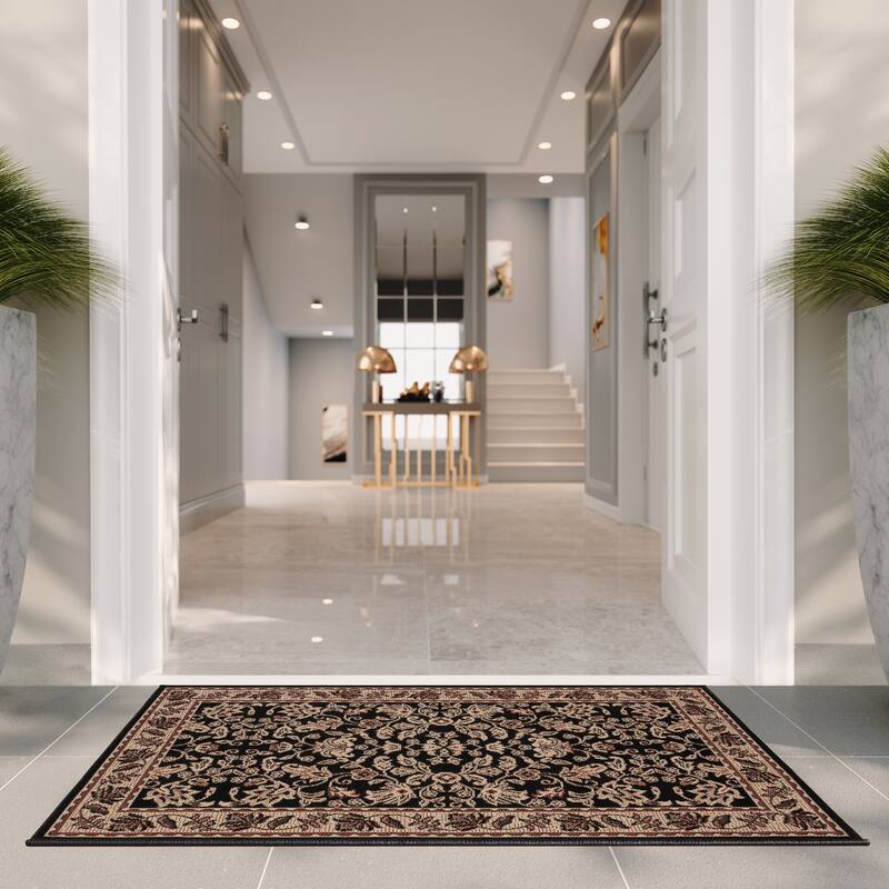 SAFAVIEH Courtyard Shizuka Indoor/ Outdoor Waterproof Patio Backyard Rug
