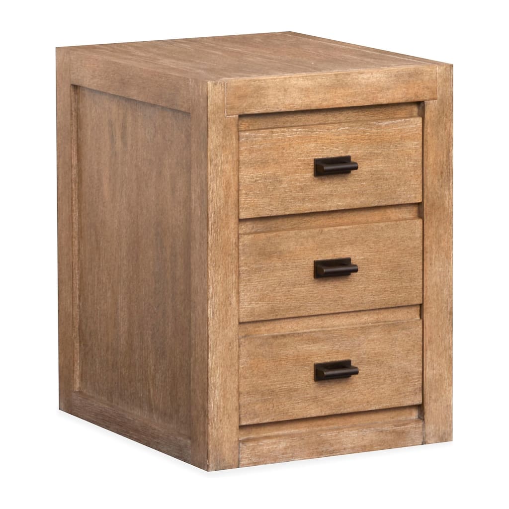 Magnussen Home Plum Creek Sierra Brown Mobile File With Casters