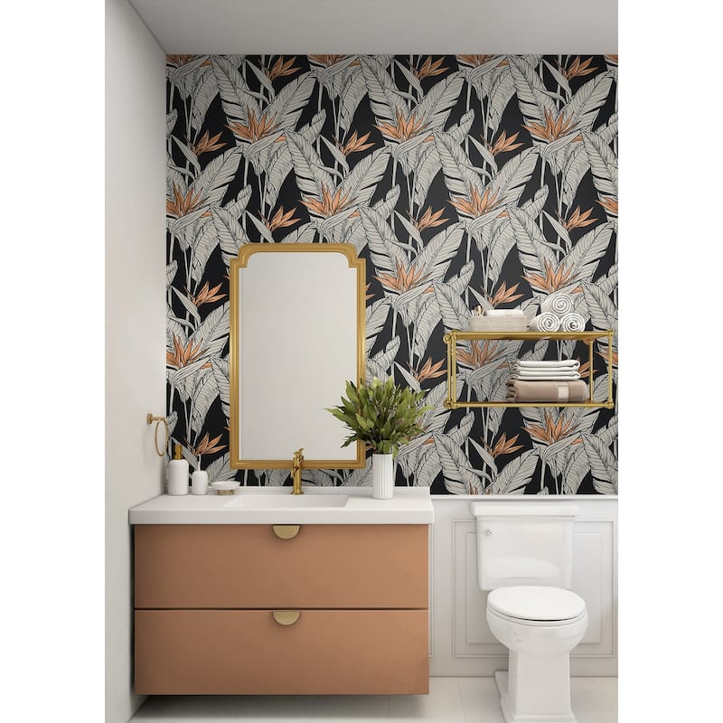 Stacy Garcia Home Birds of Paradise Peel and Stick Wallpaper