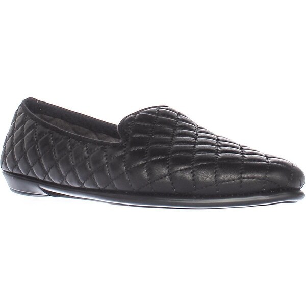 quilted loafers