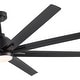 preview thumbnail 69 of 83, YUHAO 84 In. Indoor/Outdoor Modern Industrial Large Windmill Aluminum Blade Ceiling Fans With Lights, Quiet DC Motor and Remote