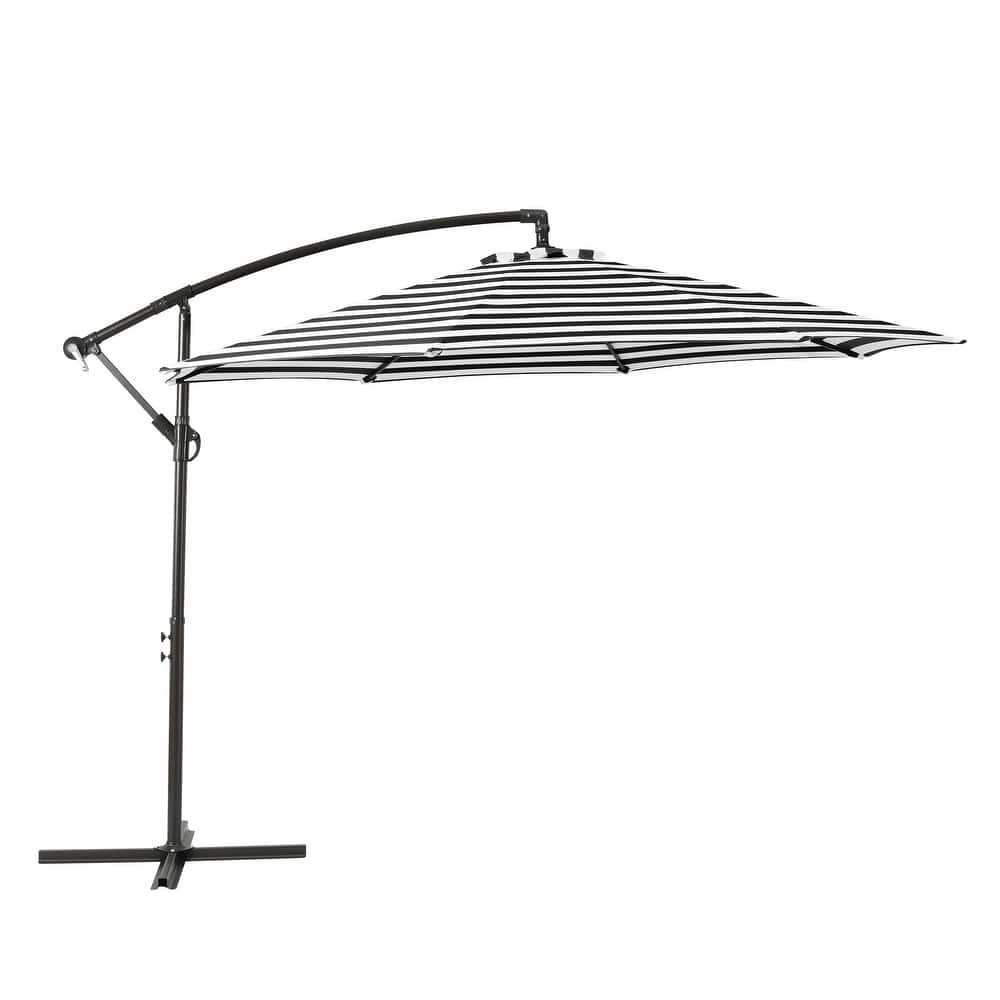 Weller 10-foot Offset Cantilever Hanging Patio Umbrella