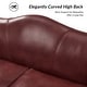 preview thumbnail 8 of 29, Franco Traditional Genuine Leather Sofa Set of 2 by HULALA HOME