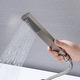 preview thumbnail 2 of 2, Waterfall Wall-mount Bath Tub Filler Faucet with Handheld Shower Brushed Nickel - 8' x 10'