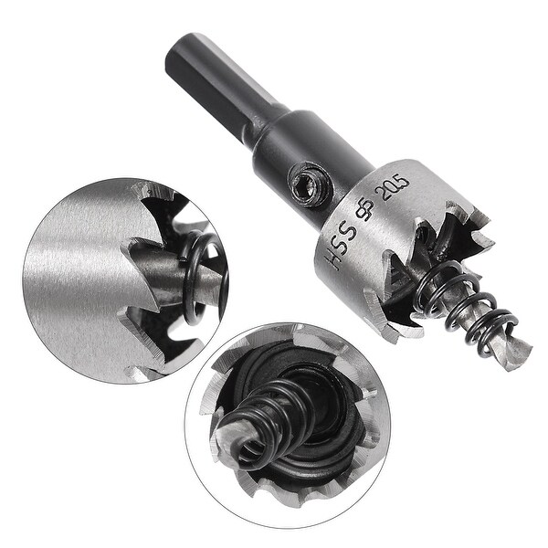 20.5mm Durable Saw High Speed Steel Drilling Drill Hole Metal Alloy Cutter