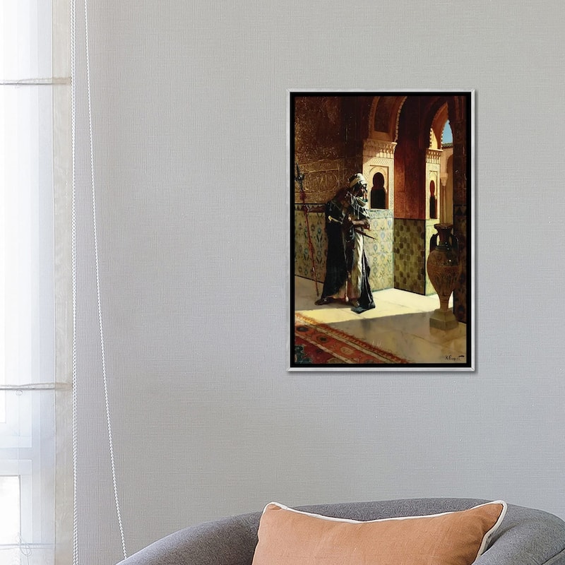 iCanvas "The Moorish Guard, The Alhambra" by Rudolphe Ernst Framed