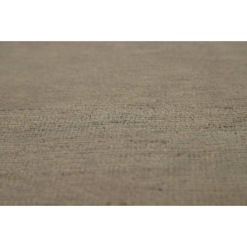 Beige & Gray Gabbeh Oriental Area Rug Handmade Wool Carpet - 5'5" x 7'11"