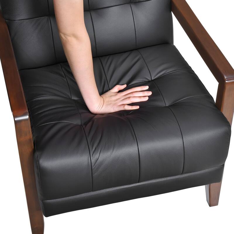 Mid Century Style Upholstered Armchair