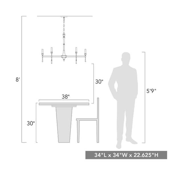 Landon 9-Light Chandelier