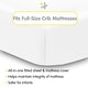 preview thumbnail 24 of 41, BreathableBaby All-in-One Fitted Sheet & Waterproof Cover for 52" x 28" Crib Mattress (2-Pack)