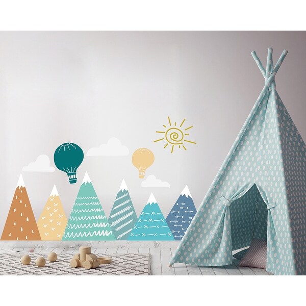 mountain decal nursery