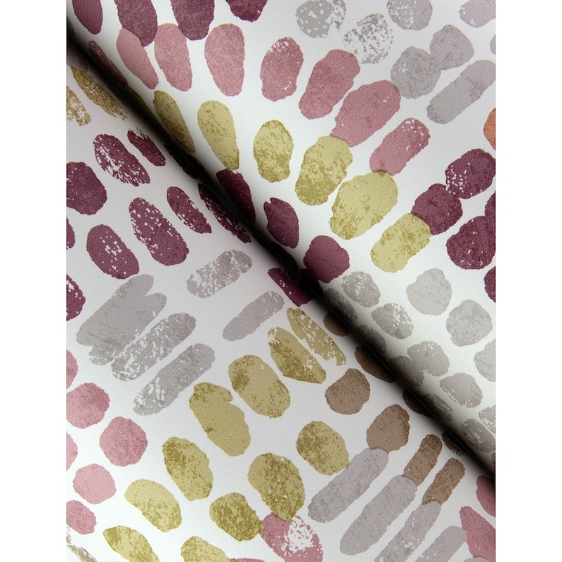 A-Street Prints Wanderer Multicolor Mosiac Wallpaper