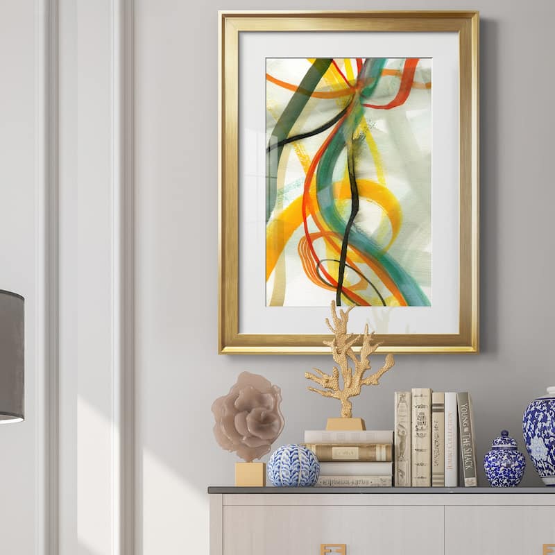 Window Drama I Premium Framed Print - Ready to Hang