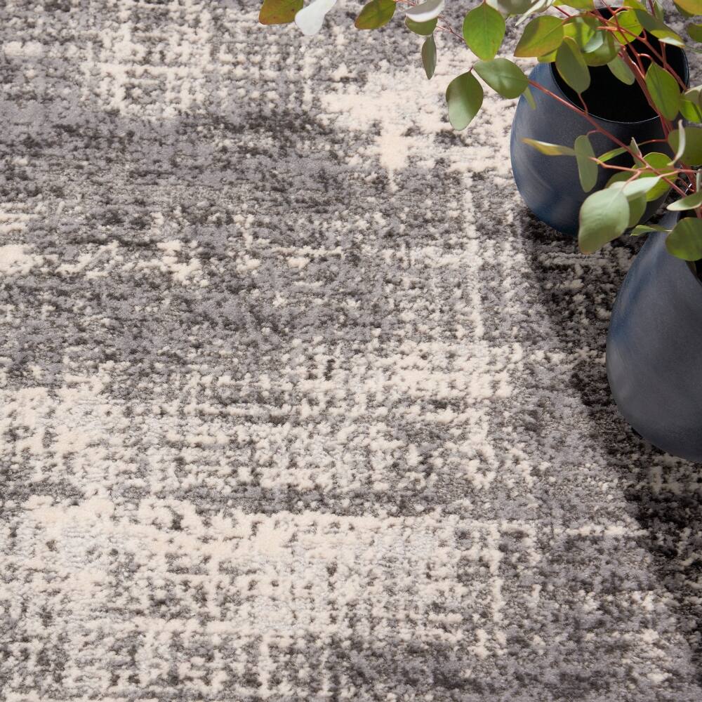 Calvin Klein Rush Abstract Modern Neutral Area Rug