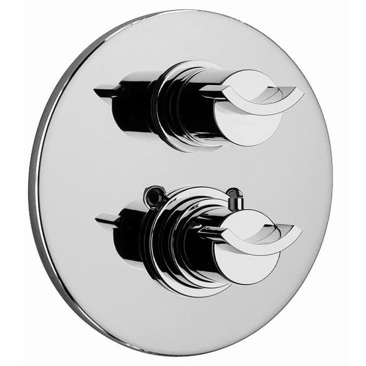 LaToscana Morgana Thermostatic Valve with 2-Way Diverter Volume Control Trim Kit, Valve Required