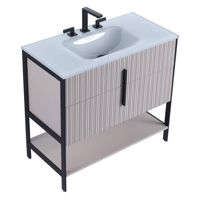 Fine Fixtures Serenity Modern bathroom vanity