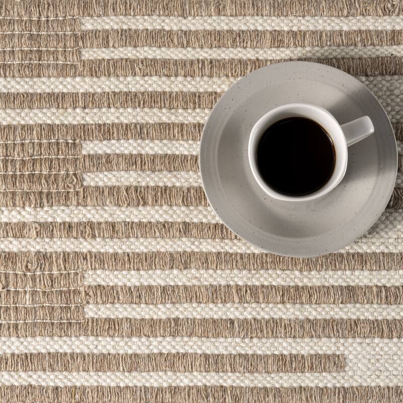 Drift Reversible Wool Area Rug