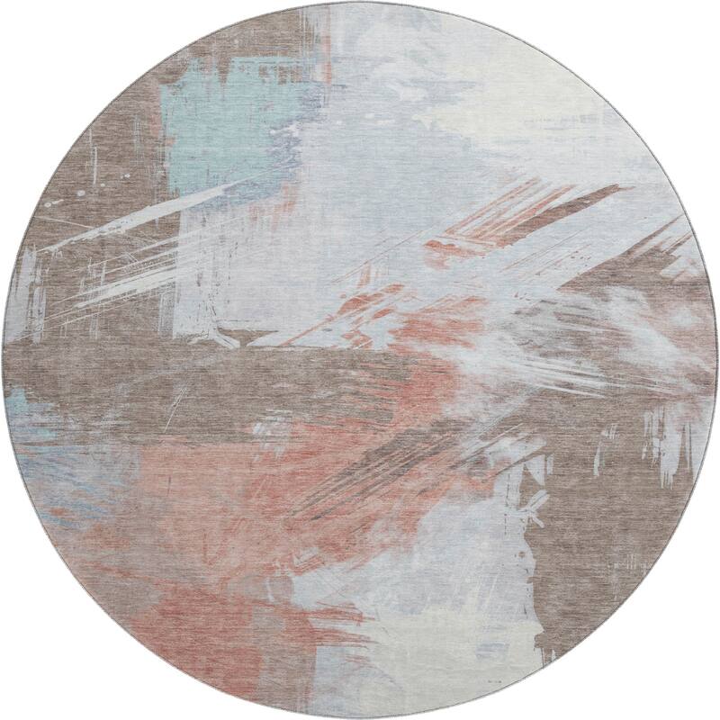 Premium Washable Super Soft Modern Brushstrokes Mayfield Rug