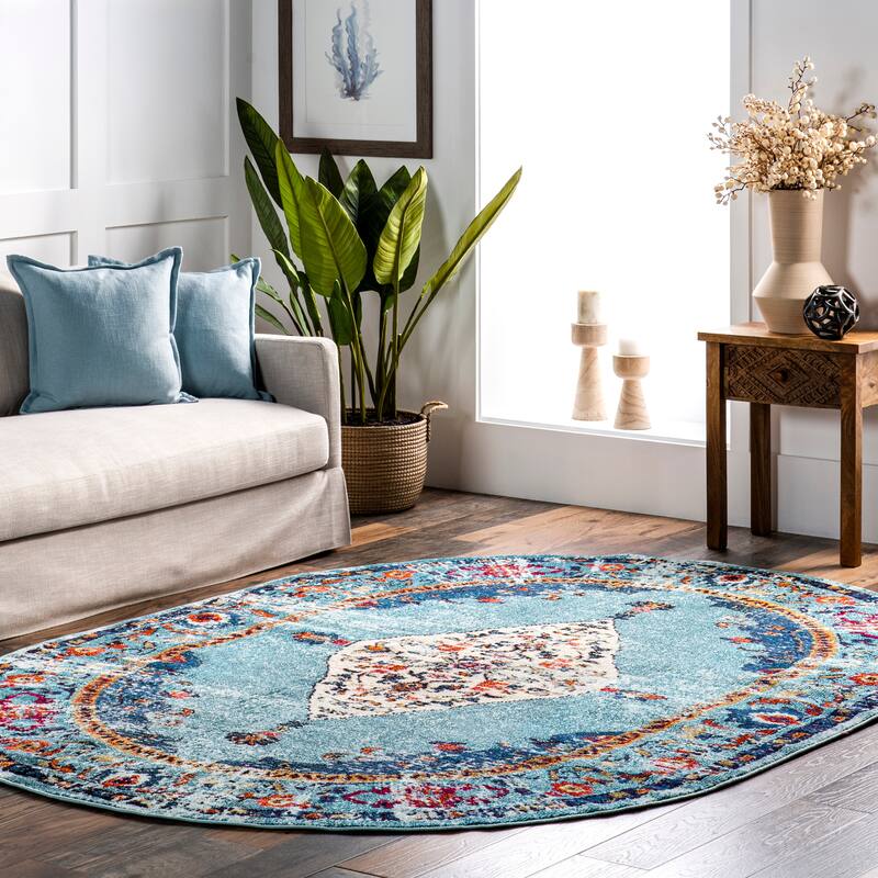 Nuloom Vintage Medallion Veronica Area Rug