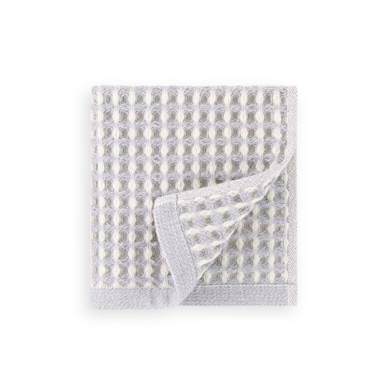 DKNY PURE Yarn Dyed Waffle 4-piece Washcloth Set