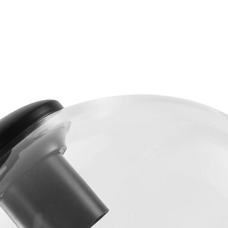 7-Light Cluster Glass Shade Linear Island Pendant - Mid-century Modern