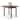 Gymax Folding Dining Table for 4 People w/ Hidden Storage Rubber Wood