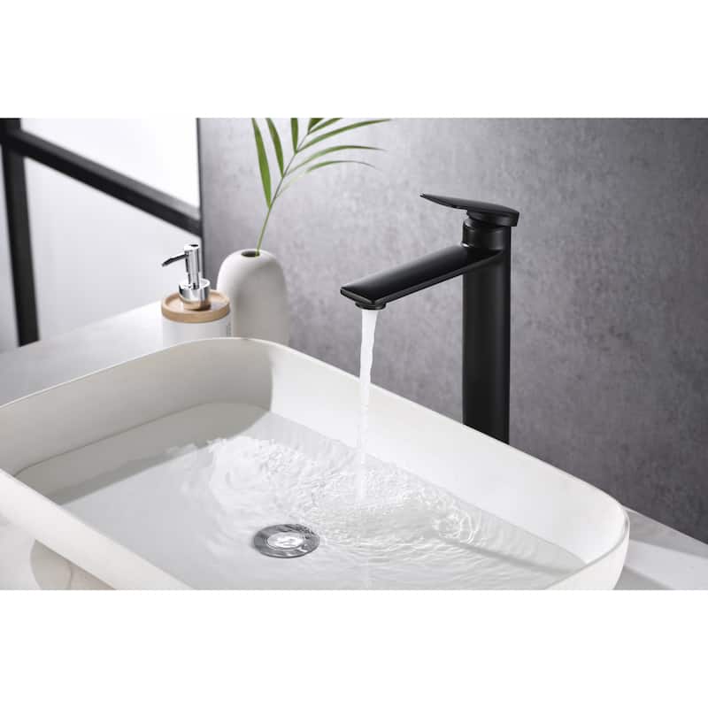 Ultra Faucets Wedge Collection Single Handle Vessel Lavatory Faucet