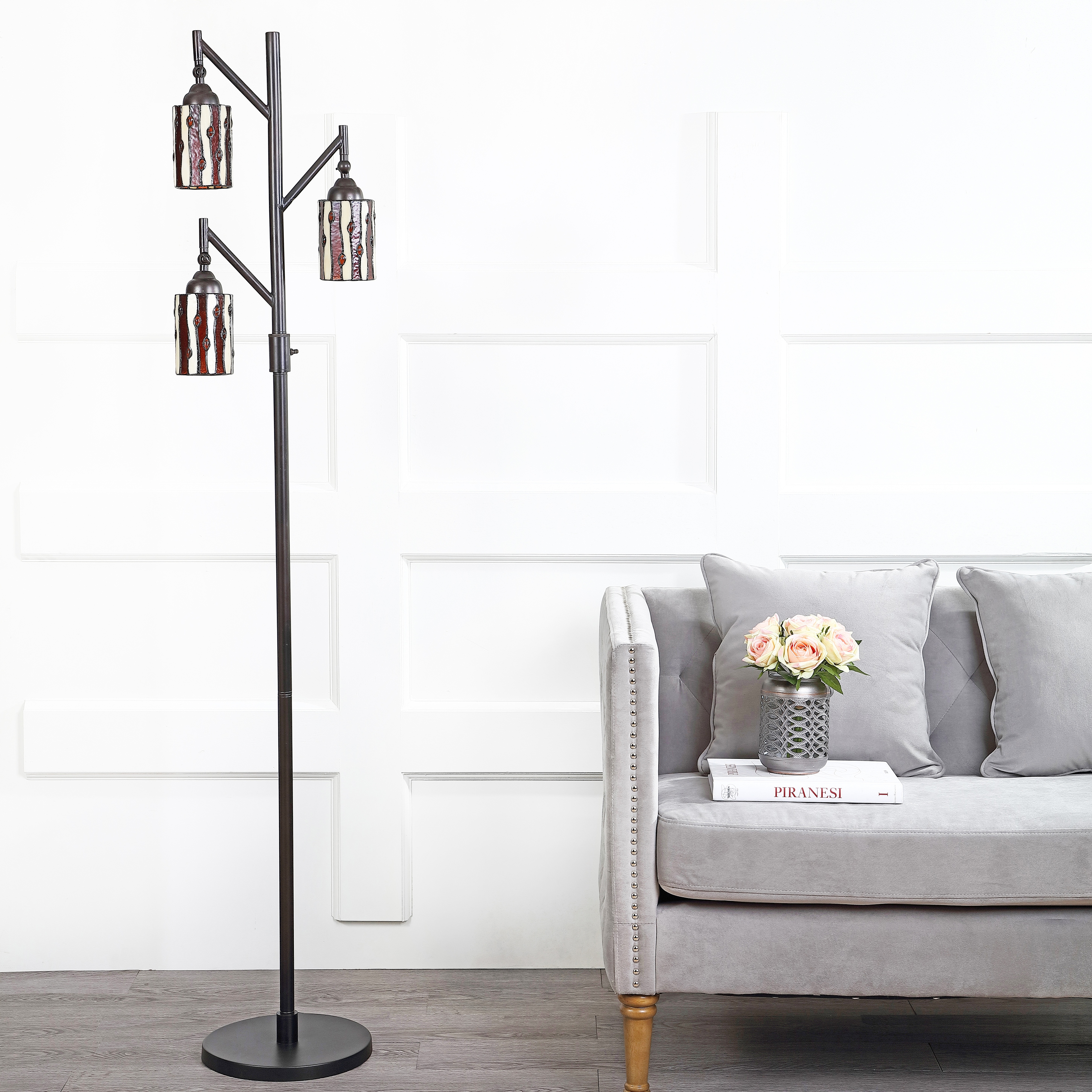 Multi light floor lamp top