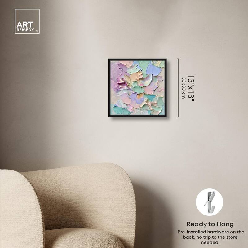 Flowing Mousse II Canvas by Art Remedy