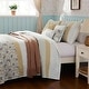 preview thumbnail 62 of 68, Madison Park Vanessa 6 Piece Cotton Percale Quilt Set with Throw Pillows