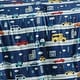 preview thumbnail 6 of 4, Blue Cars Reversible Kids Quilt Coverlet Bedspread Bedding Set